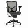 Alera® Alera EQ Series Ergonomic Multifunction Mid-Back Mesh Chair, Supports Up To 250 Lb, Black