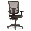 Alera® Alera Elusion Series Mesh High-Back Multifunction Chair, Supports Up To 275 Lb, 17.2" To 20.6" Seat Height, Black