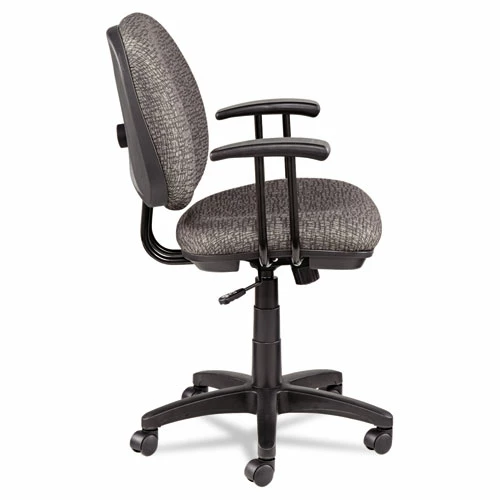 Alera® Alera Interval Series Swivel/Tilt Task Chair, Supports 275 Lb, 18.11" To 23.22" Seat, Graphite Gray Seat/Back, Black Base - Image 5