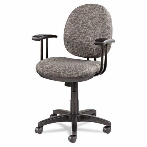 Alera® Alera Interval Series Swivel/Tilt Task Chair, Supports 275 Lb, 18.11" To 23.22" Seat, Graphite Gray Seat/Back, Black Base - Image 10