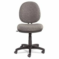 Alera® Alera Interval Series Swivel/Tilt Task Chair, Supports 275 Lb, 18.11" To 23.22" Seat, Graphite Gray Seat/Back, Black Base
