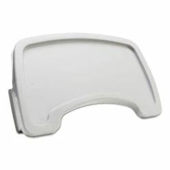 Rubbermaid® Commercial Sturdy Chair Microban Youth Seat Tray For Rubbermaid Commercial Youth Seats, 18.5 X 11.5 X 3.25, Plastic, Platinum