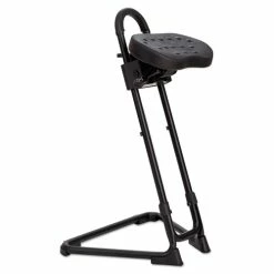 Alera® Alera SS Series Sit/Stand Adjustable Stool, Supports Up To 300 Lb, Black