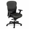HON® Wave Mesh High-Back Task Chair, Supports Up To 250 Lb, 19.25" To 22" Seat Height, Black