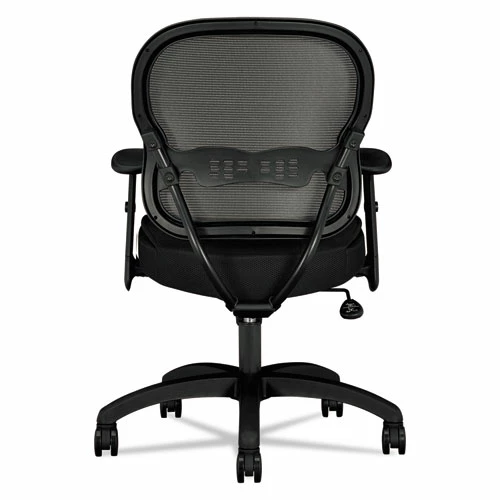 HON® Wave Mesh Mid-Back Task Chair, Supports Up To 250 Lb, 18" To 22.25" Seat Height, Black - Image 3