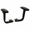 HON® Optional Height-Adjustable T-Arms For Volt Series Chairs For HON Volt Series Task Chairs, Black, 2/Set