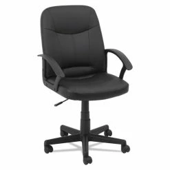 OIF Executive Office Chair, Supports Up To 250 Lb, 16.54" To 19.84" Seat Height, Black