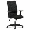OIF Mesh High-Back Chair, Supports Up To 225 Lb, 16" To 20.5" Seat Height, Black