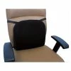 Alera® Cooling Gel Memory Foam Backrest, Two Adjustable Chair-Back Straps, 14.13 X 14.13 X 2.75, Black