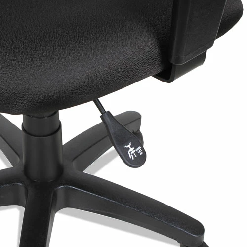 Alera® Alera Essentia Series Swivel Task Chair With Adjustable Arms, Supports Up To 275 Lb, 17.71" To 22.44" Seat Height, Black - Image 6