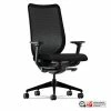 HON® Nucleus Series Work Chair, Ilira-Stretch M4 Back, Supports Up To 300 Lb, 17" To 21.5" Seat Height, Black