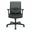 HON® Convergence Mid-Back Task Chair, Swivel-Tilt, Supports Up To 275 Lb, 15.75" To 20.13" Seat Height, Black