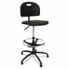 ShopSol™ Workbench Shop Chair, Supports Up To 250 Lb, 22" To 32" Seat Height, Black
