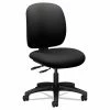 HON® ComforTask Multi-Task Chair, Supports Up To 300 Lb, 16" To 21" Seat Height, Black