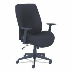 La-Z-Boy® Baldwyn Series Mid Back Task Chair, Supports Up To 275 Lb, 19" To 22" Seat Height, Black