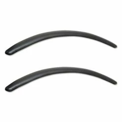 Alera® Neratoli Series Replacement Arm Pads For Alera Neratoli Series Chairs, Faux Leather, 1.77 X 15.15 X 0.59, Black, 2/Set