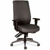 Alera® Alera Wrigley Series 24/7 High Performance High-Back Multifunction Task Chair, Supports 300 Lb, 17.24" To 20.55" Seat, Black