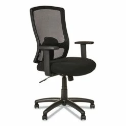 Alera® Alera Etros Series High-Back Swivel/Tilt Chair, Supports Up To 275 Lb, 18.11" To 22.04" Seat Height, Black