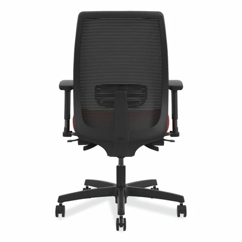 HON® Endorse Mesh Mid-Back Work Chair, Supports Up To 300 Lb, 17.5" To 21.75" Seat Height, Black - Image 3