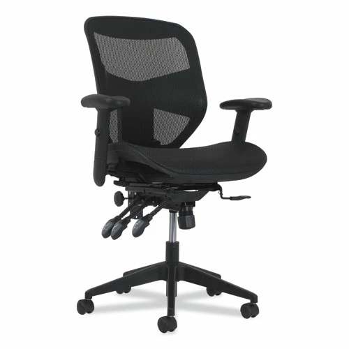 HON® Prominent Mesh High-Back Task Chair, Supports Up To 250 Lb, 16.93" To 20.67" Seat Height, Black