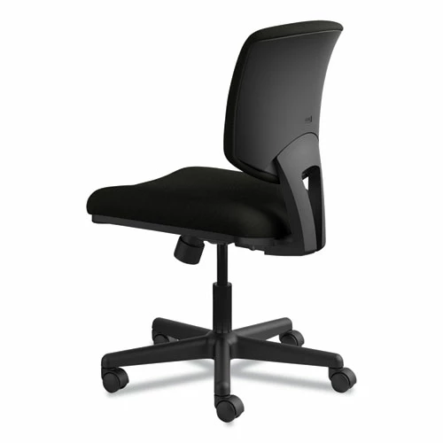 HON® Volt Series Leather Task Chair, Supports Up To 250 Lb, 18" To 22.25" Seat Height, Black - Image 11
