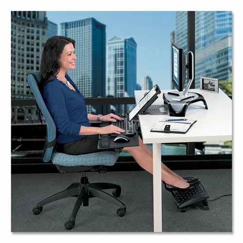 Fellowes® Professional Series Back Support With Microban Protection, 15 X 2 X 14.5, Black - Image 5
