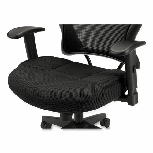 HON® VL702 Mesh High-Back Task Chair, Supports Up To 250 Lb, 18.5" To 23.5" Seat Height, Black - Image 5