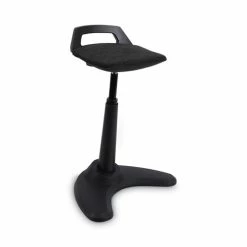 Alera® Alera AdaptivErgo Sit To Stand Perch Stool, Supports Up To 250 Lb, Black