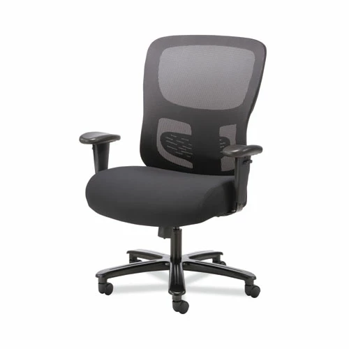 Sadie™ 1-Fourty-One Big/Tall Mesh Task Chair, Supports Up To 400 Lb, 19.2" To 22.85" Seat Height, Black - Image 2