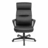 Alera® Alera Oxnam Series High-Back Task Chair, Supports Up To 275 Lbs, 17.56" To 21.38" Seat Height, Black Seat/Back, Black Base