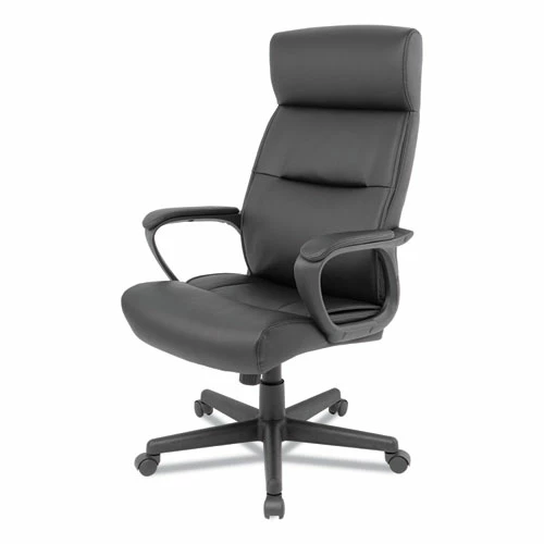Alera® Alera Oxnam Series High-Back Task Chair, Supports Up To 275 Lbs, 17.56" To 21.38" Seat Height, Black Seat/Back, Black Base - Image 5