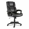 Alera® Alera Brosna Series Mid-Back Task Chair, Supports Up To 250 Lb, 18.15" To 21.77 Seat Height, Black Seat/Back, Black Base