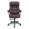 Alera® Alera Birns Series High-Back Task Chair, Supports Up To 250 Lb, 18.11" To 22.05" Seat Height, Brown Seat/Back, Chrome Base