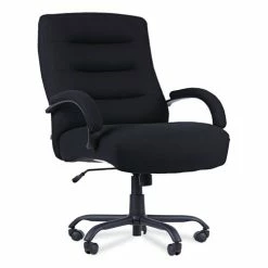Alera® Alera Kesson Series Big/Tall Office Chair, Supports Up To 450 Lb, 21.5" To 25.4" Seat Height, Black