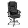 Alera® Alera Maurits Highback Chair, Supports Up To 275 Lb, Black Seat/Back, Chrome Base