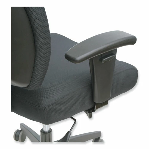 Alera® Alera Wrigley Series High Performance Mid-Back Synchro-Tilt Task Chair, Supports 275 Lb, 17.91" To 21.88" Seat Height, Black - Image 7