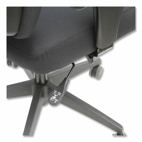 Alera® Alera Wrigley Series High Performance Mid-Back Synchro-Tilt Task Chair, Supports 275 Lb, 17.91" To 21.88" Seat Height, Black - Image 9