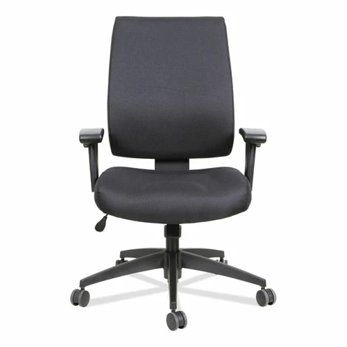Alera® Alera Wrigley Series High Performance Mid-Back Synchro-Tilt Task Chair, Supports 275 Lb, 17.91" To 21.88" Seat Height, Black - Image 10