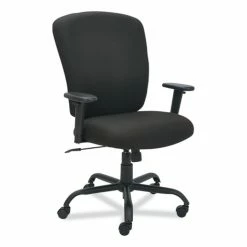 Alera® Alera Mota Series Big And Tall Chair, Supports Up To 450 Lb, 19.68" To 23.22" Seat Height, Black