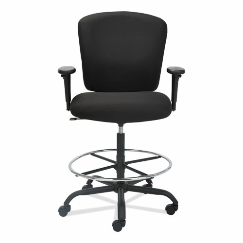Alera® Alera Mota Series Big And Tall Stool, Supports Up To 450 Lb, 28.74" To 32.67" Seat Height, Black - Image 8