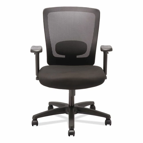 Alera® Alera Envy Series Mesh Mid-Back Swivel/Tilt Chair, Supports Up To 250 Lb, 16.88" To 21.5" Seat Height, Black - Image 7