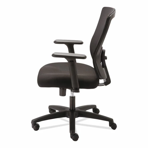 Alera® Alera Envy Series Mesh Mid-Back Swivel/Tilt Chair, Supports Up To 250 Lb, 16.88" To 21.5" Seat Height, Black - Image 10