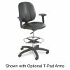 Safco® Apprentice II Extended-Height Chair, Supports Up To 250 Lb, 22" To 32" Seat Height, Black